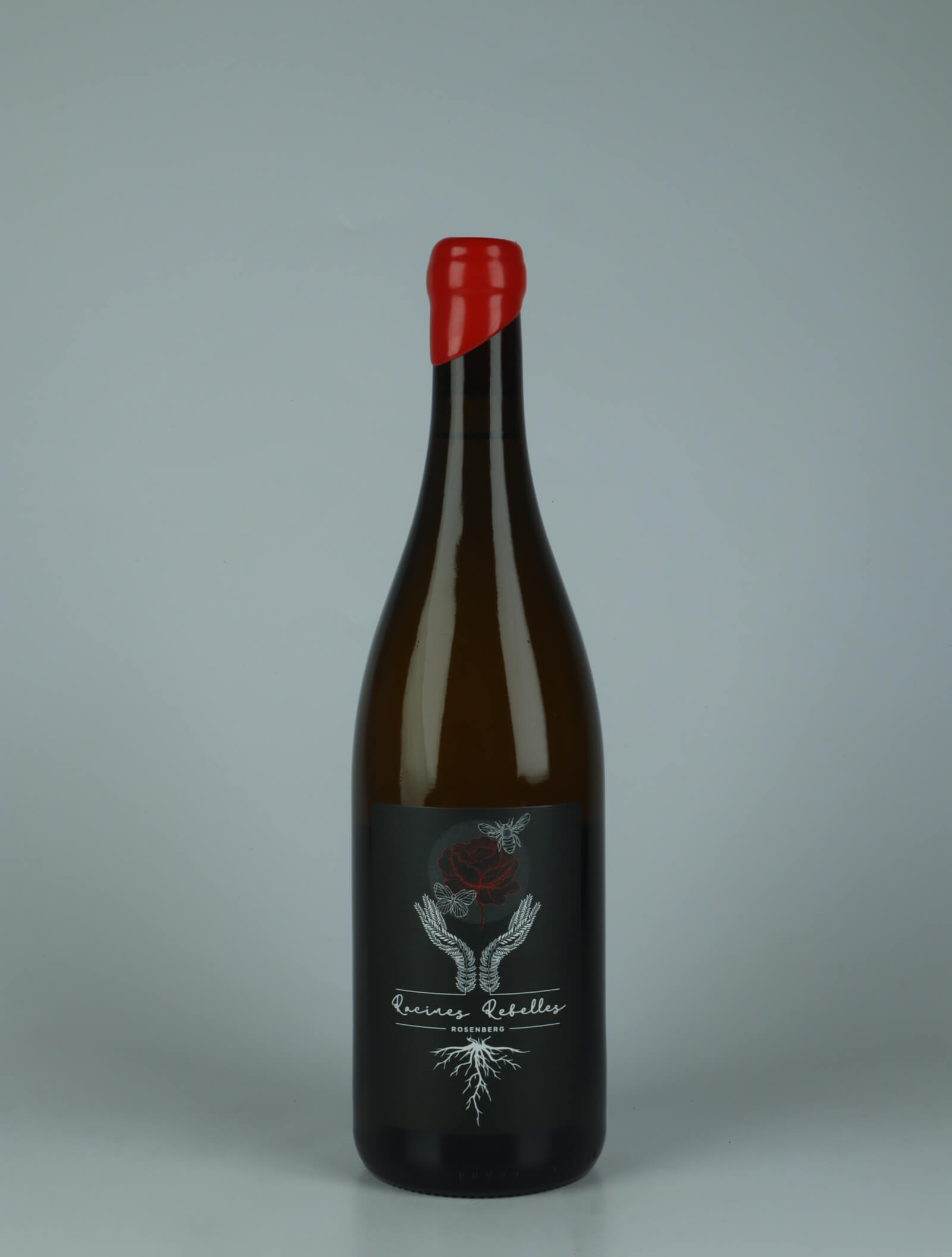 A bottle N.V. (22/23) Rosenberg Riesling White wine from Racines Rebelles, Moselle in Luxemburg