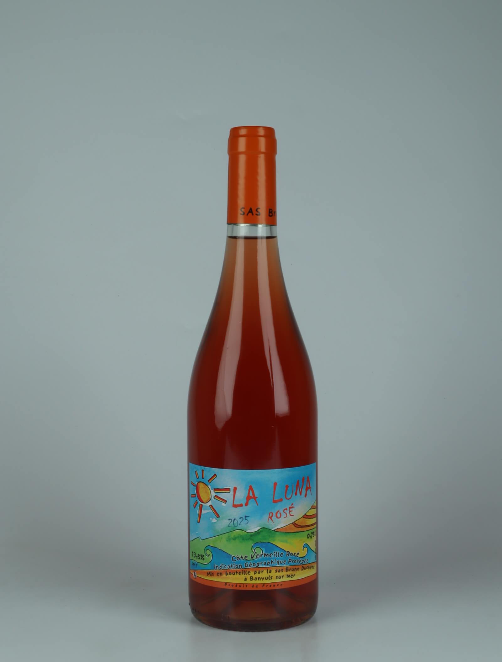 A bottle 2025 La Luna Rosé Rosé from Bruno Duchêne, Roussillon in Frankrig