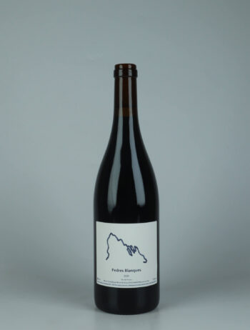 A bottle 2024 Rouge Red wine from Pedres Blanques, Roussillon in France
