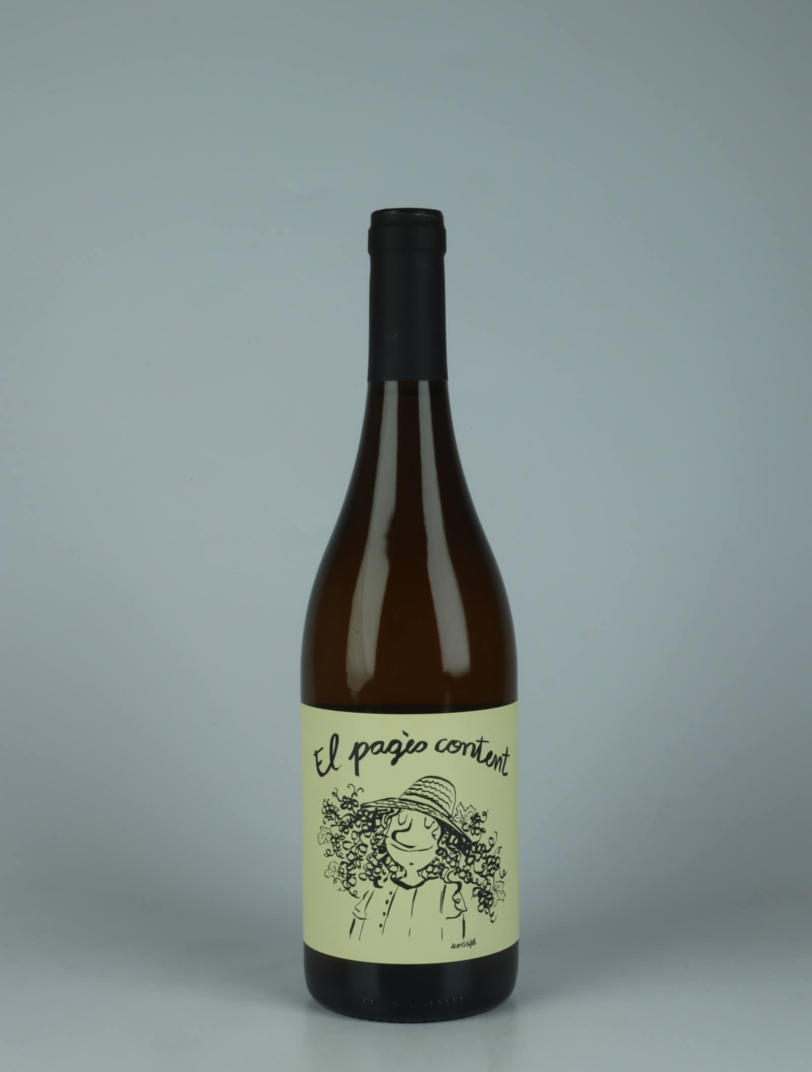 A bottle 2024 Pagès Content Blanc Orange vin from Celler la Salada, Penedès in Spanien