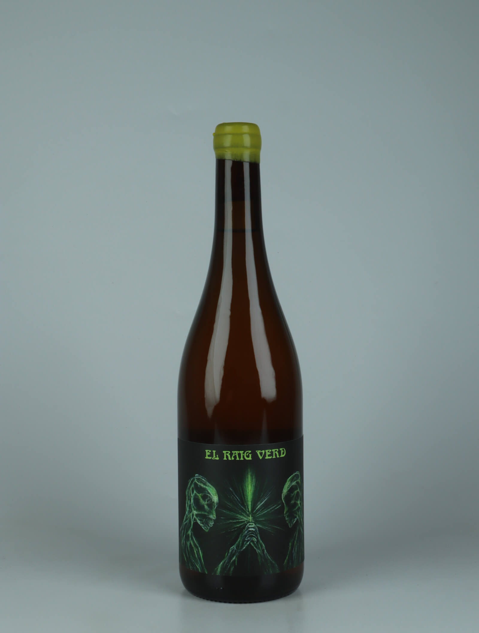 A bottle 2025 Raig Verd Orange wine from Celler la Salada, Penedès in Spain