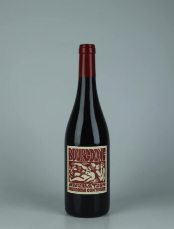 A bottle 2025 Bourgogne Rouge Red wine from La Sœur Cadette, Burgundy in France