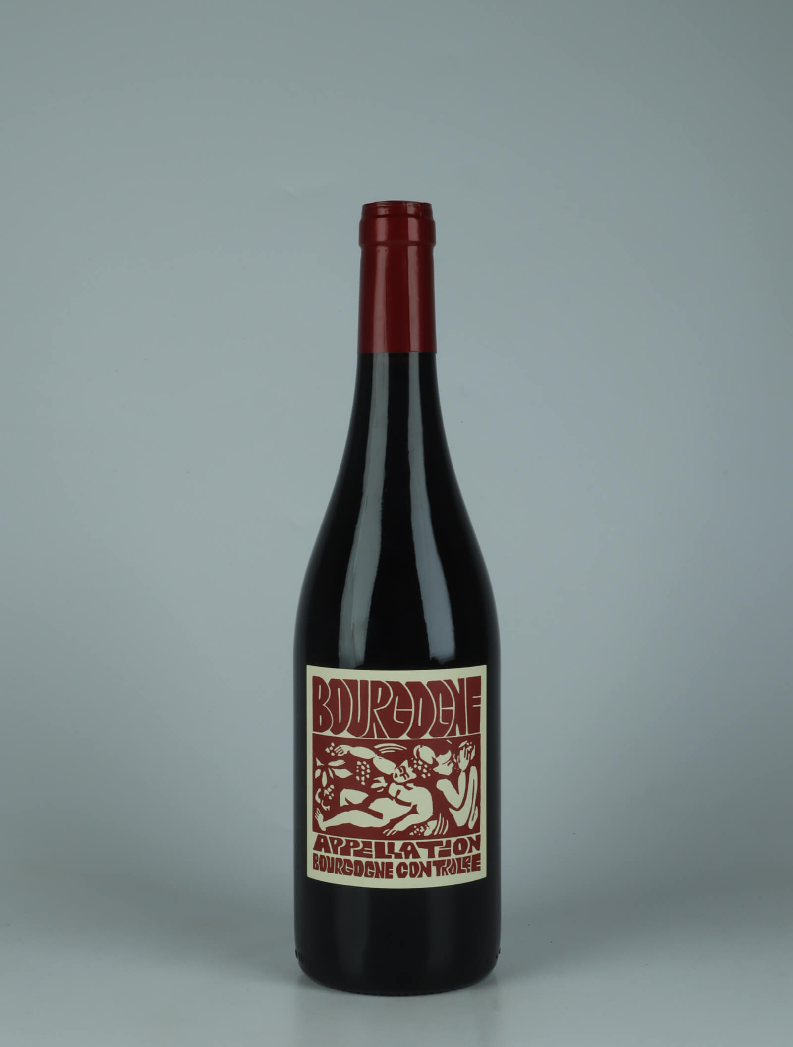 A bottle 2025 Bourgogne Rouge Red wine from La Sœur Cadette, Burgundy in France