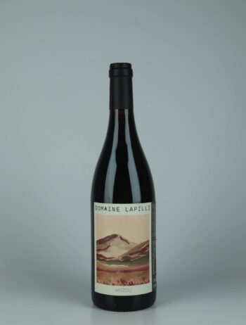 A bottle 2024 Meïzou Red wine from Domaine Lapilli, Auvergne in France