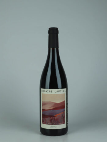 A bottle 2024 Demain Red wine from Domaine Lapilli, Auvergne in France