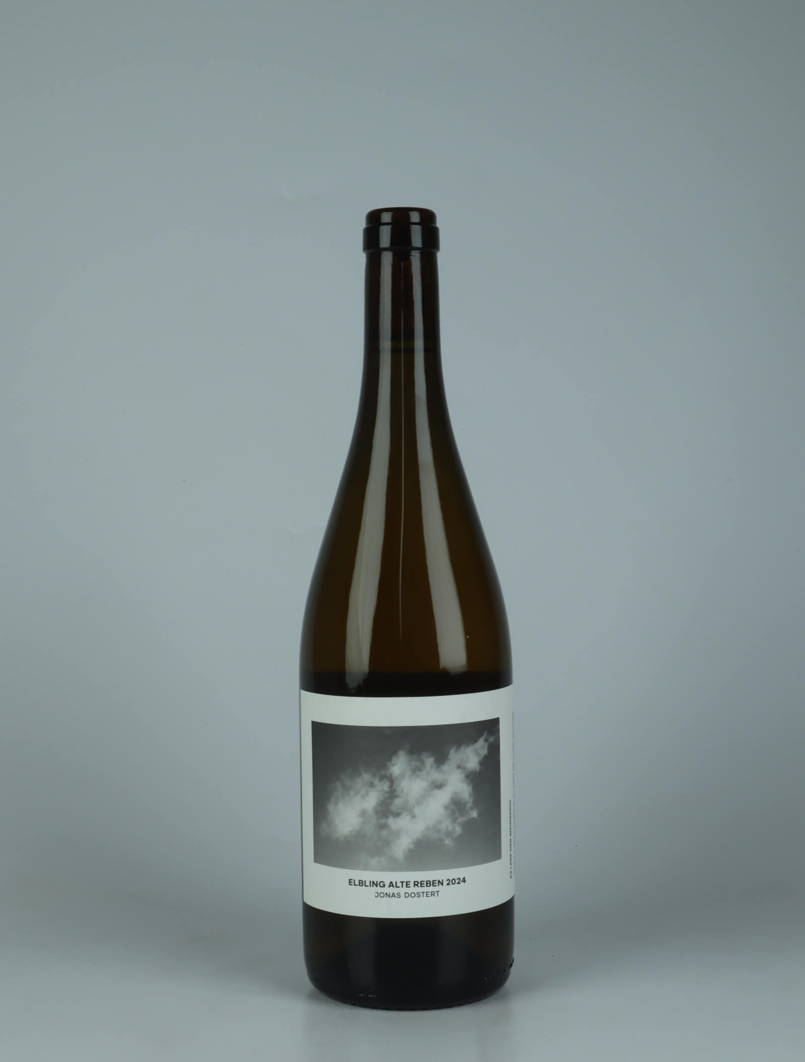 A bottle 2024 Elbling Alte Rebe White wine from Jonas Dostert, Mosel in Germany