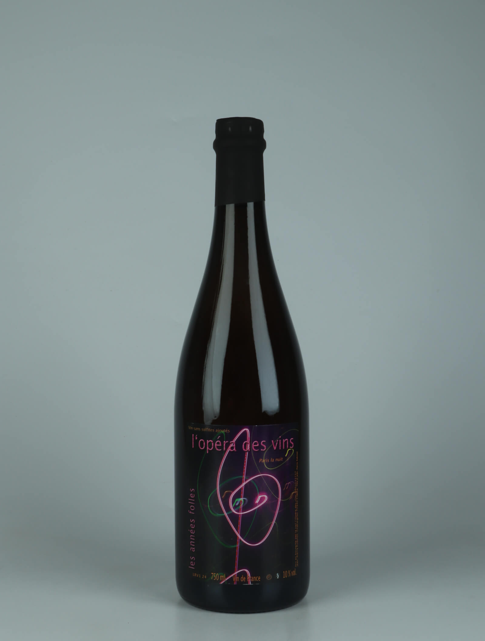 A bottle 2024 Les Années Folles Sparkling from Jean-Pierre Robinot, Loire in France