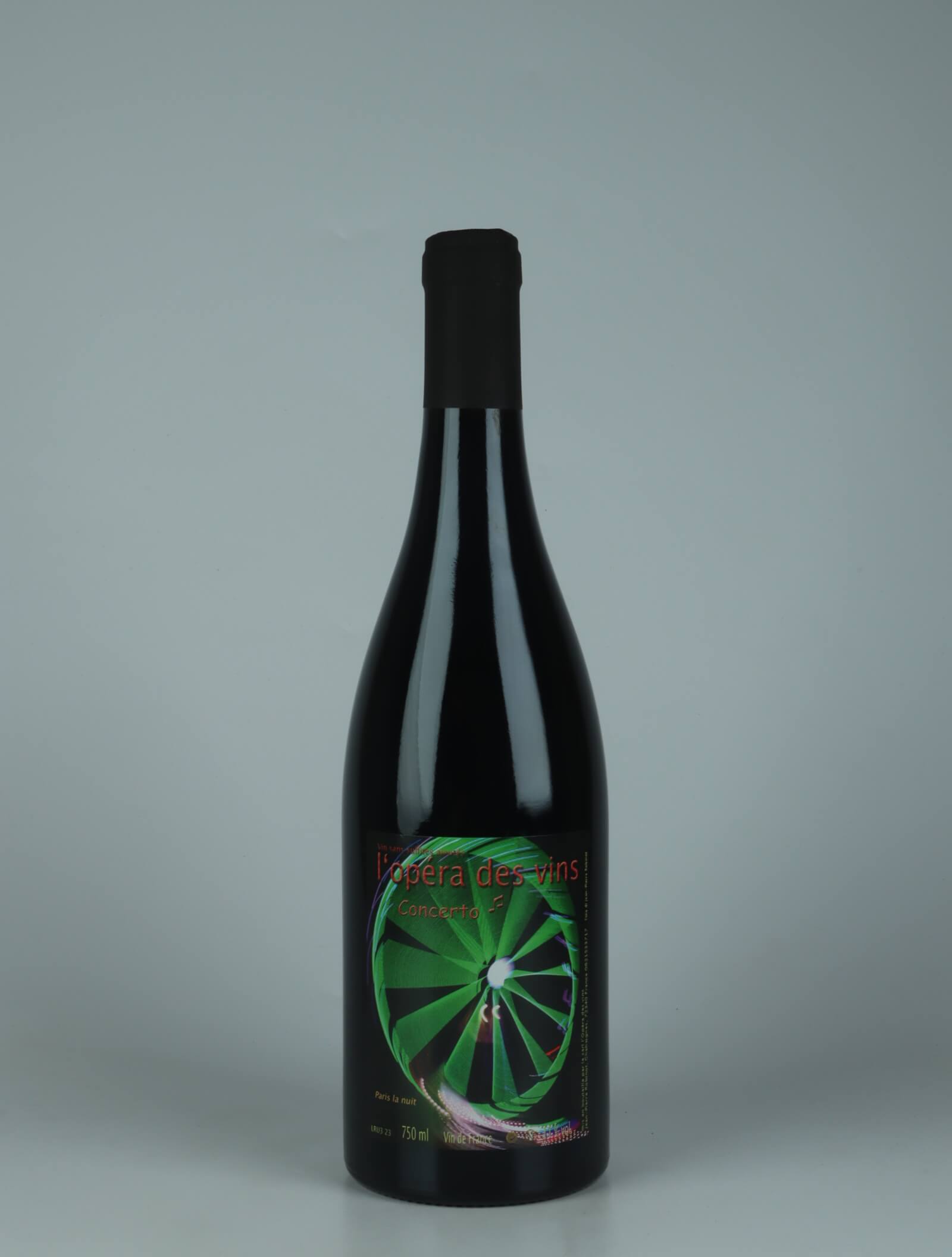 A bottle 2023 Concerto Red wine from Jean-Pierre Robinot, Loire in France