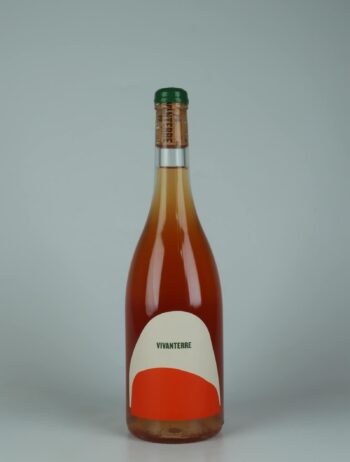 A bottle 2022 Vivanterre Orange Orange wine from Patrick Bouju, Auvergne in France