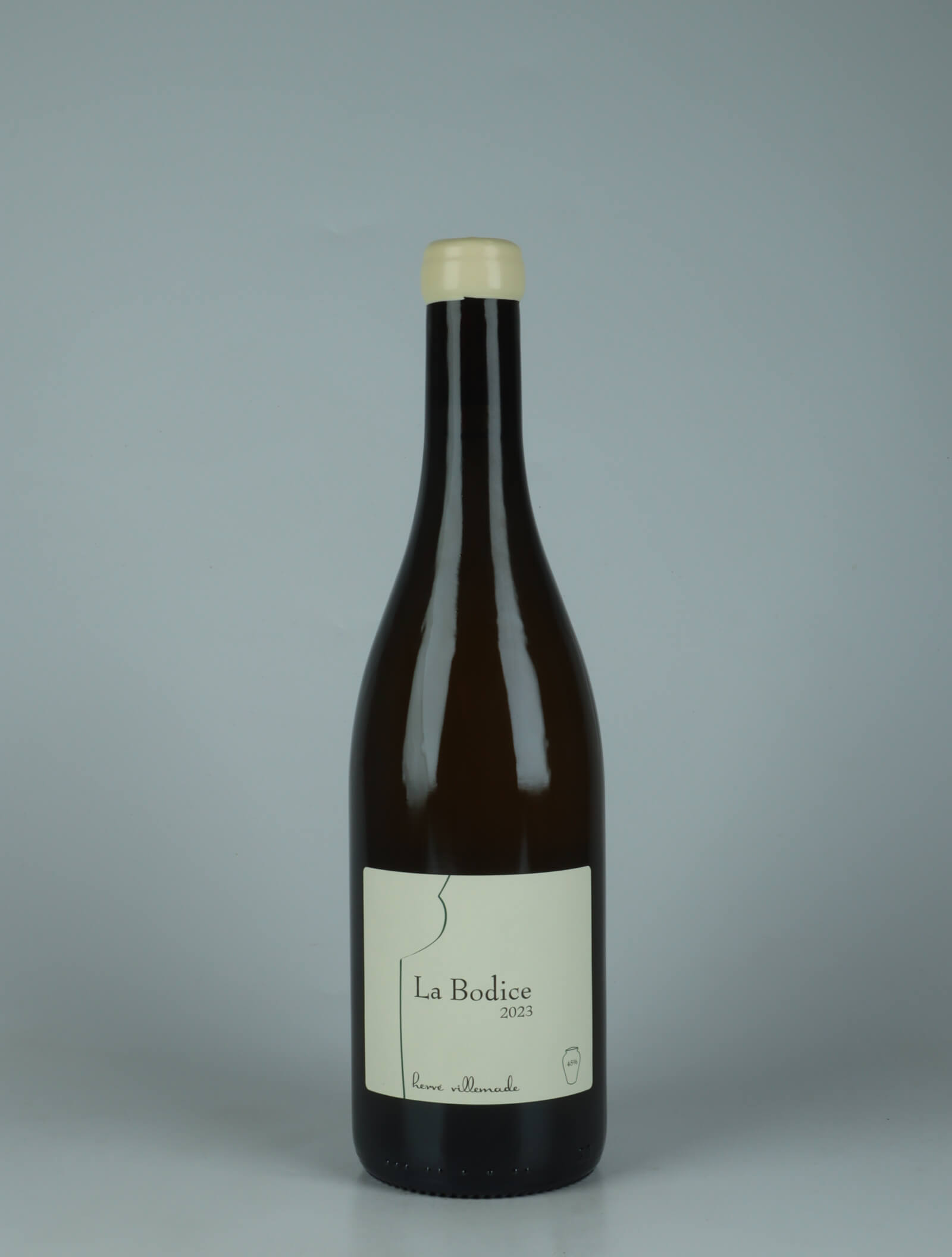 A bottle 2023 Cheverny Blanc - La Bodice White wine from Hervé Villemade, Loire in France
