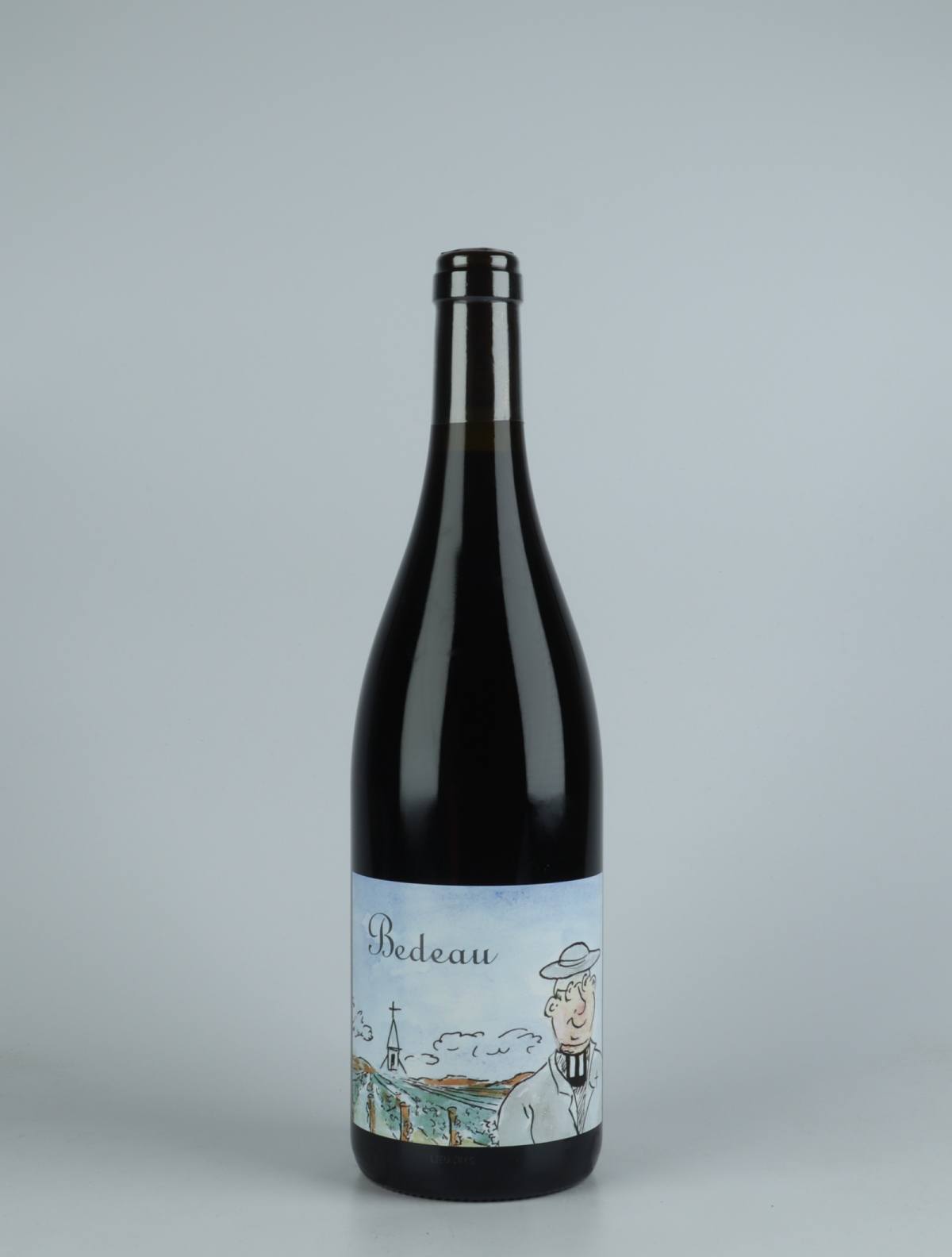 En flaske 2020 Bourgogne Rouge - Bedeau Rødvin fra Frédéric Cossard, Bourgogne i Frankrig