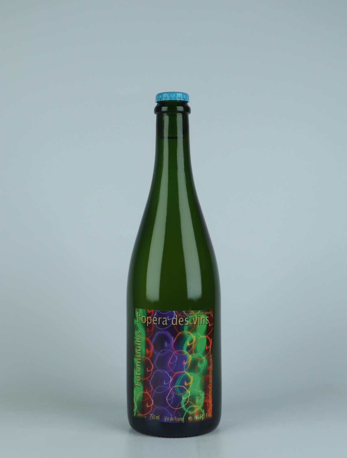 A bottle 2022 Fêtembulles Sparkling from Jean-Pierre Robinot, Loire in France