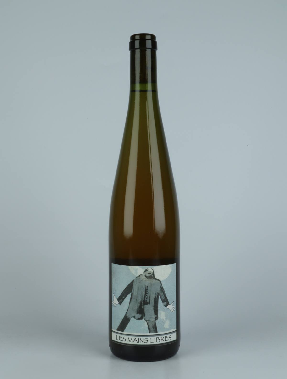 En flaske 2022 Les Mains Libres Hvidvin fra Domaine Rietsch, Alsace i Frankrig