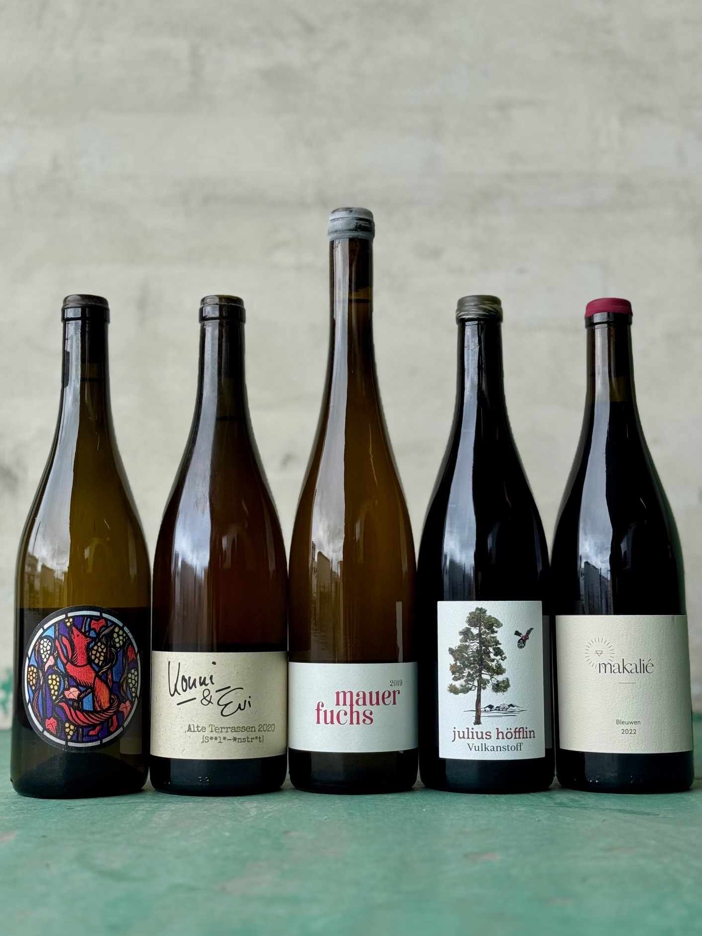 En flaske  Tysk vinsmagning 26/5  fra ,  i 