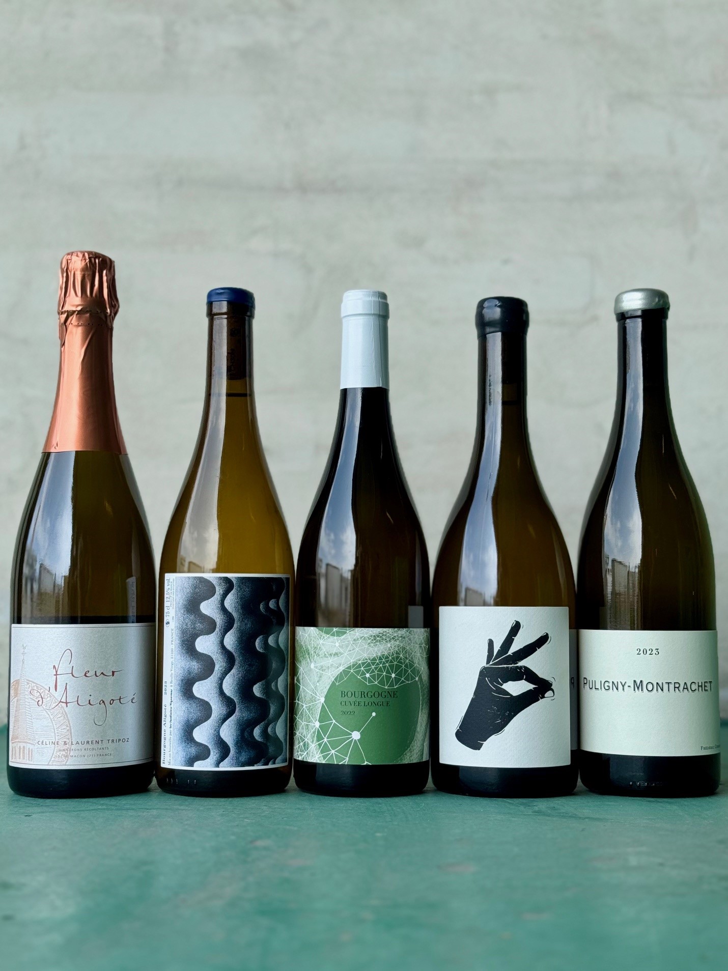 En flaske  Hvid Bourgogne-smagning 23/6  fra ,  i 